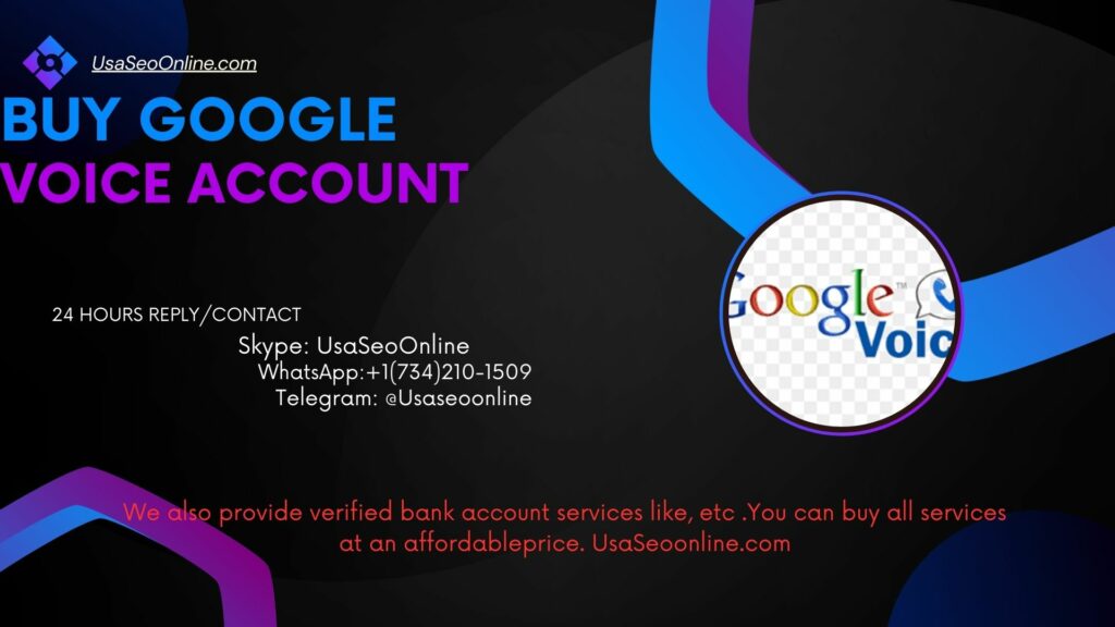 Buy Google Voice Accounts 