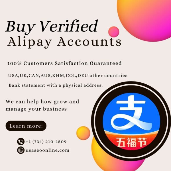 Buy Verified Alipay Accounts